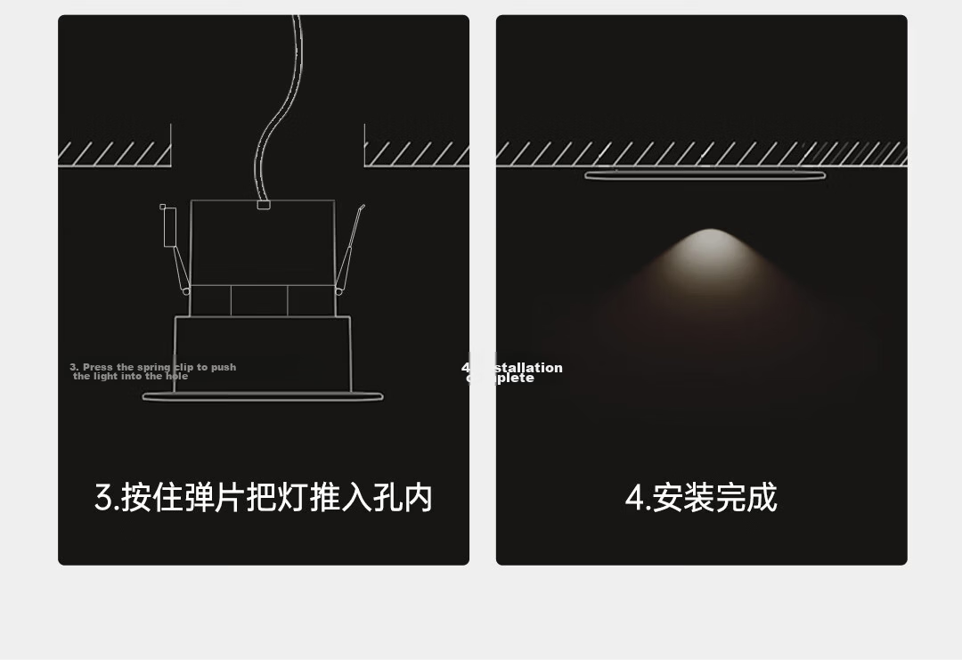 Yeelight Yilai Smart LED Dimmable Recessed Downlight Anti-Glare Full Spectrum Eye Protection Downlight M4 Youth Edition 4.0 32