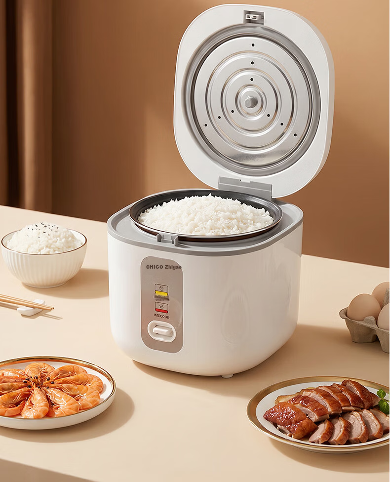 CHIGO 4L Rice Cooker Household 4-5 People Titanium Inner Pot Non-Stick Firewood Rice Ball Pot Multi-Function Smart Reservation Rice Cooker FD407-2404B 3