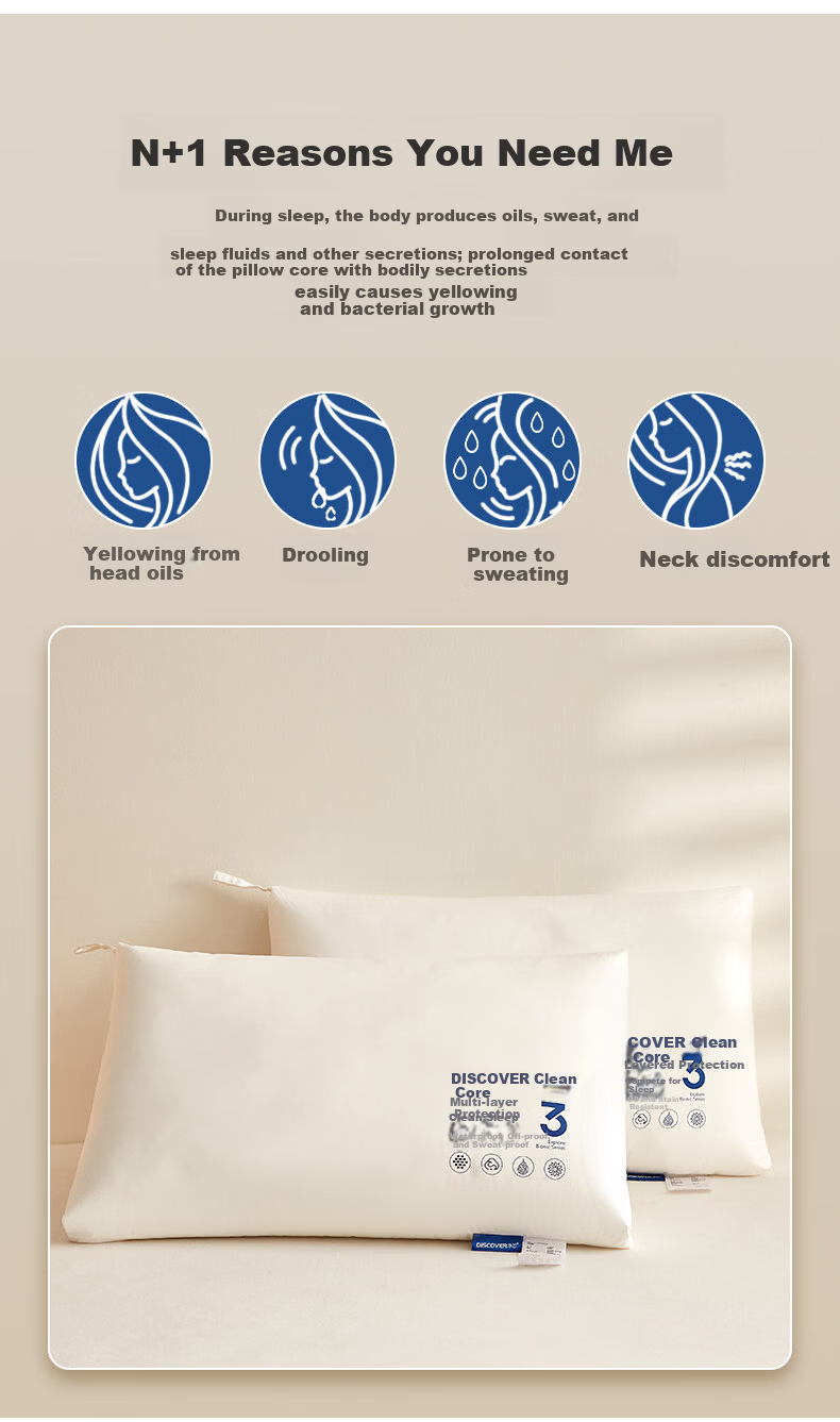Eve's Elegance [Three-Proof] Five-Star Hotel Pillow Adult Cervical Support Deep Sleep Men's Pillow Core Single Piece 10