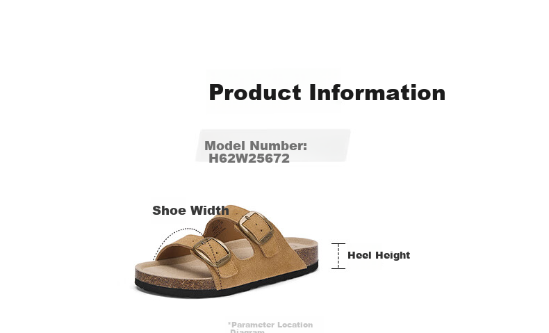Hotwind Birkenstock Women's Summer New Fashion Versatile Commuter Cork Sandals Beach Slippers for Women 5