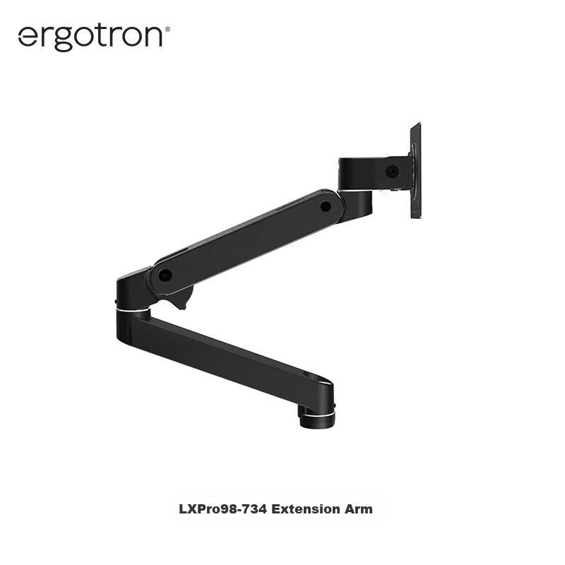 ERGOTRON LX PRO Monitor Mount Extension Arm Triple Quad Screen Expansion Arm 98-734-292 Matte Black