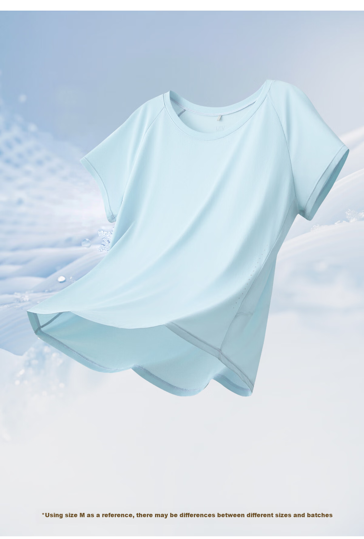 VFU Sports Short Sleeve Quick-Dry Breathable Professional Training Running T-Shirt Lightweight Yoga Wear 2026 New Style Creek Blue S 22