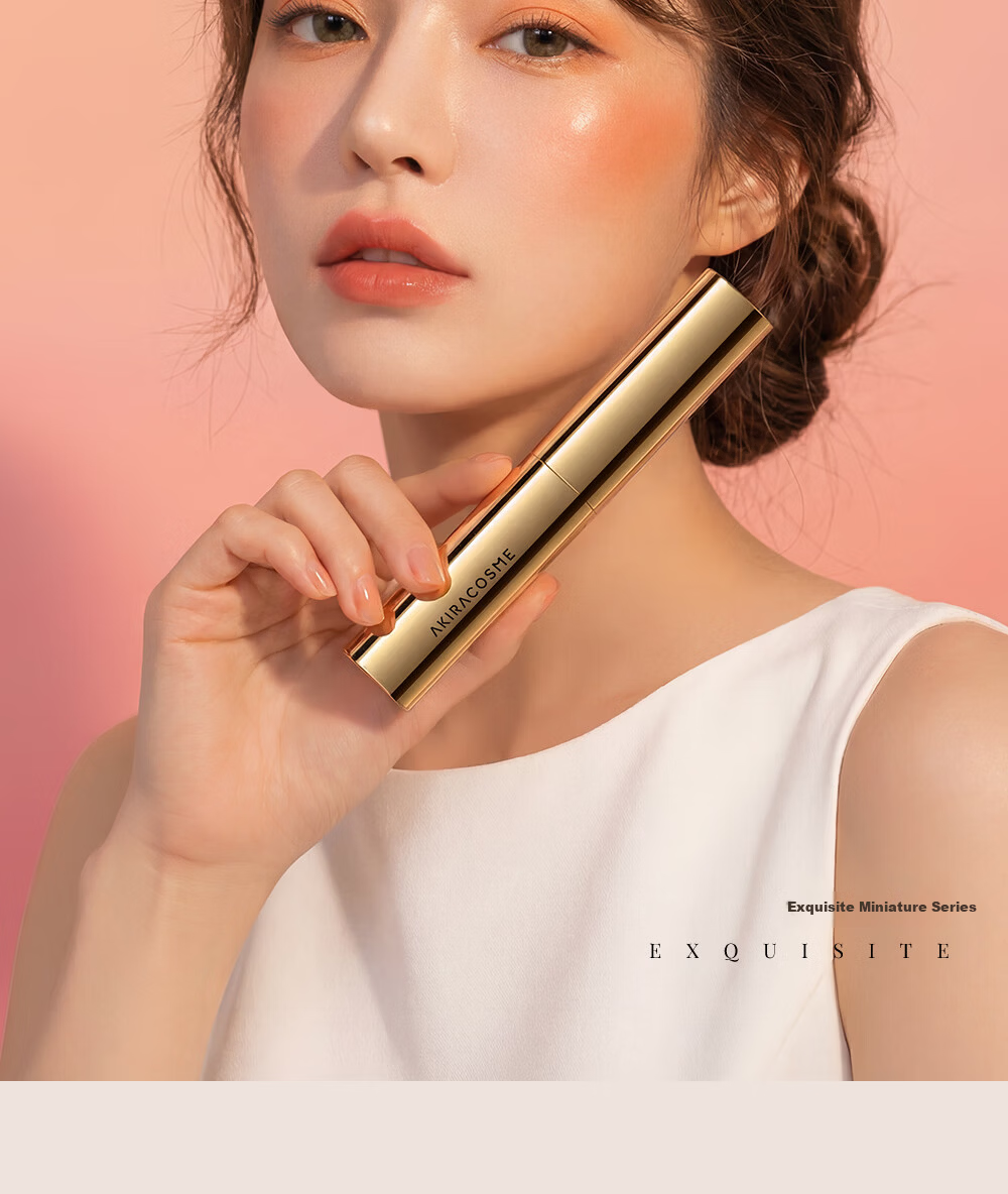 AKiracosme Lipstick Straightening Brush Mini Wireless Portable Negative Ion Constant Temperature Hair Care Home Dorm Lazy High Crown Bangs Comb 520 Gift 03SB Glowing Gold 5