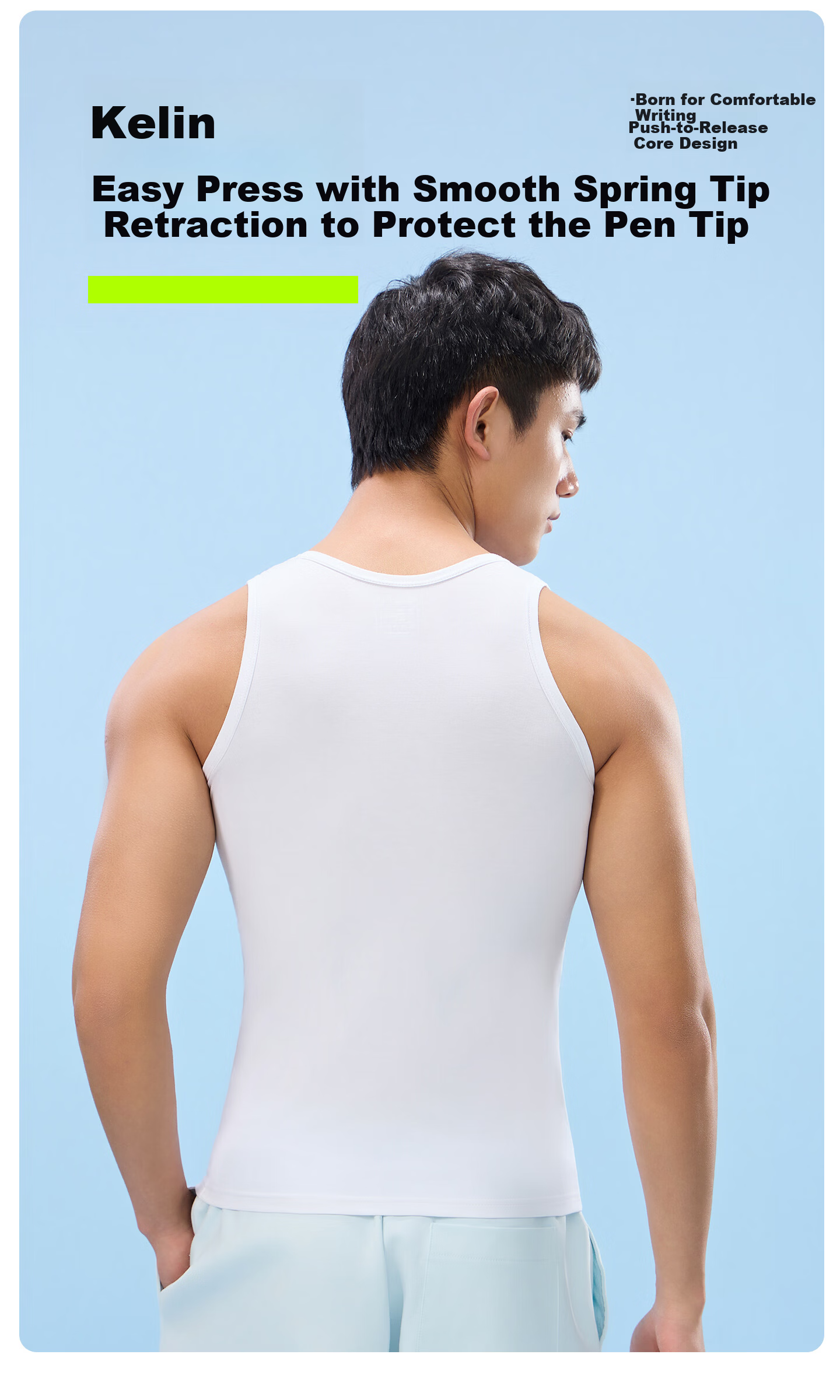 Youkeshu Men's Summer Thin Vest Inner Wear Racerback Sports Fitness Cotton-Feel Trendy Base Tank Top 5