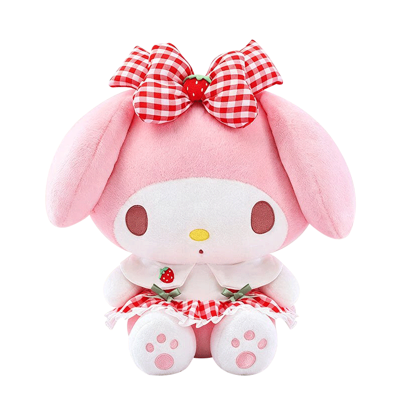 Hello Kitty Sanrio Plush Toy Doll Stuffed Animal Pillow Decoration Birthday Gift for Girls, Cat Cat Figurine