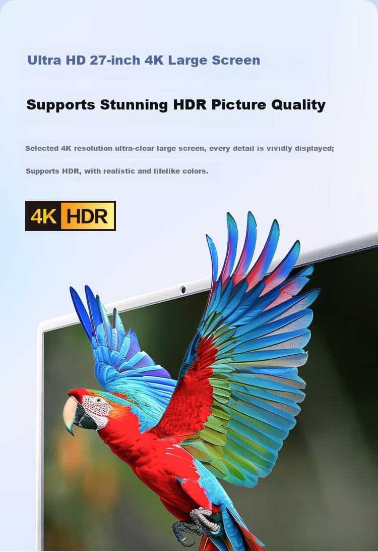 TianTian Bestie Machine [Deng Kai Edition] Pro4K Learning Version (8+256GB) Xiaodu Tablet TV Speaker 27-inch Portable Monitor with DeepSeek Eye Protection AI 4