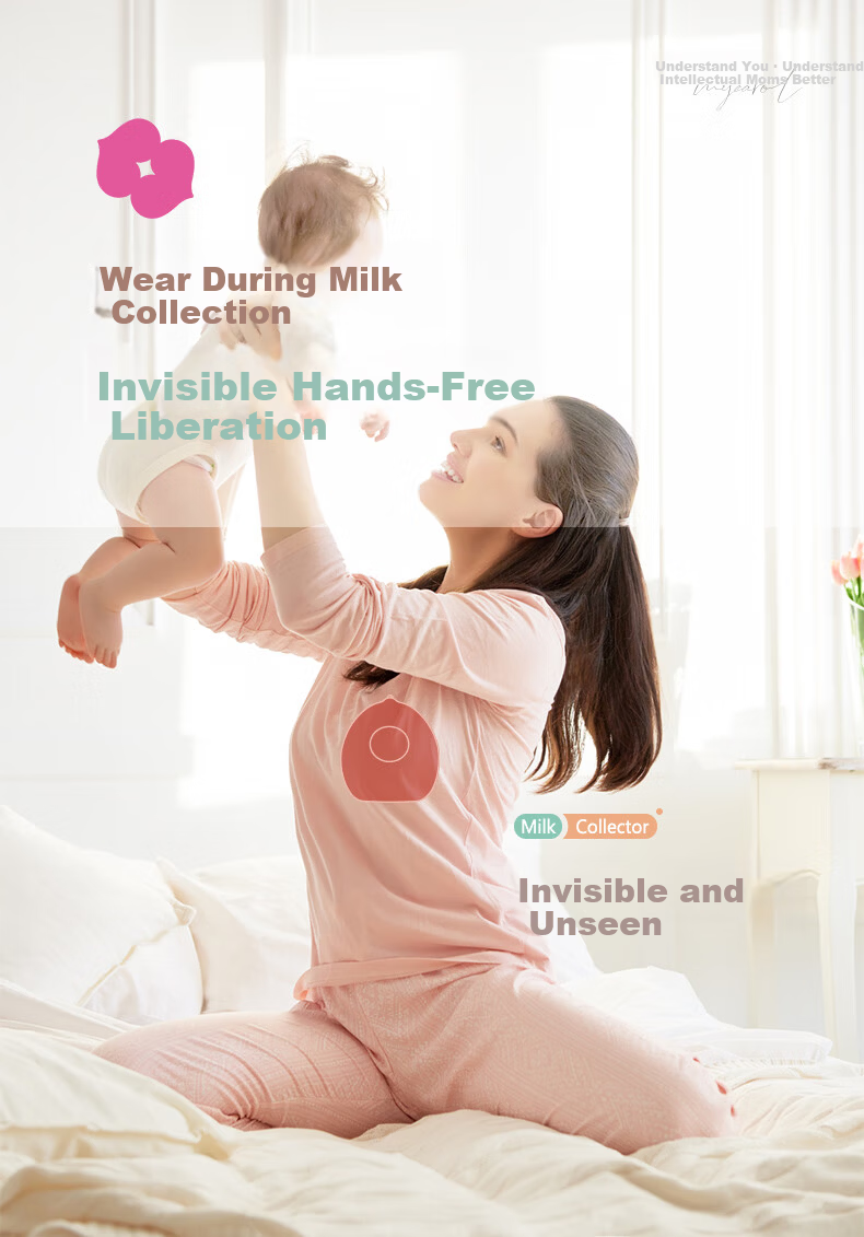 MyCarol Wearable Hands-Free Manual Breast Milk Collector Shield Leak-Proof Single Unit BP-A13 13