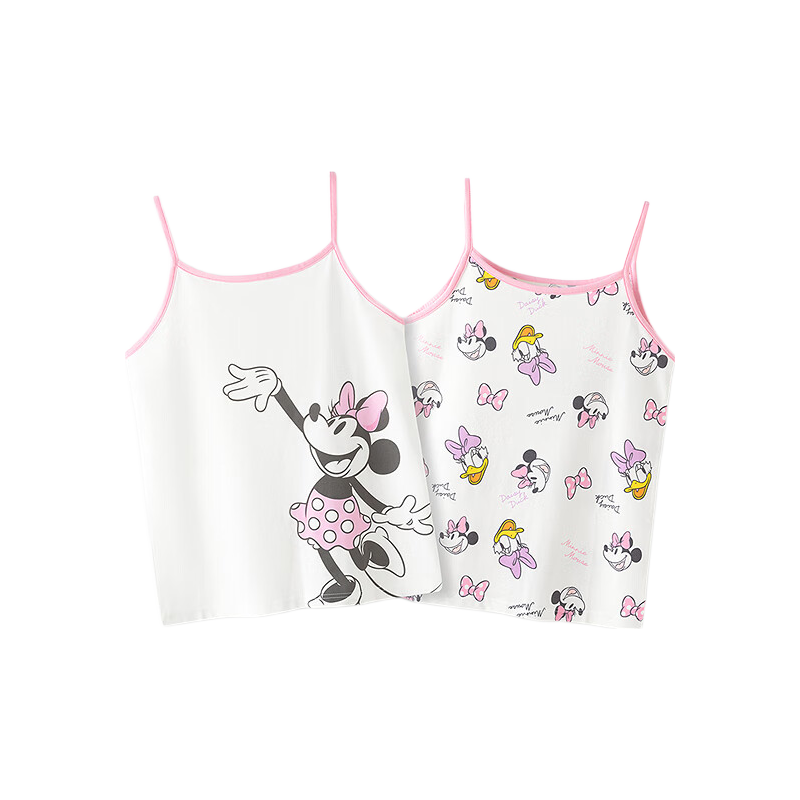 BALABALA Children's Sleeveless Vest Base Layer Tank Top Boys and Girls Pajama Set 2pcs [Disney IP] 209225169202