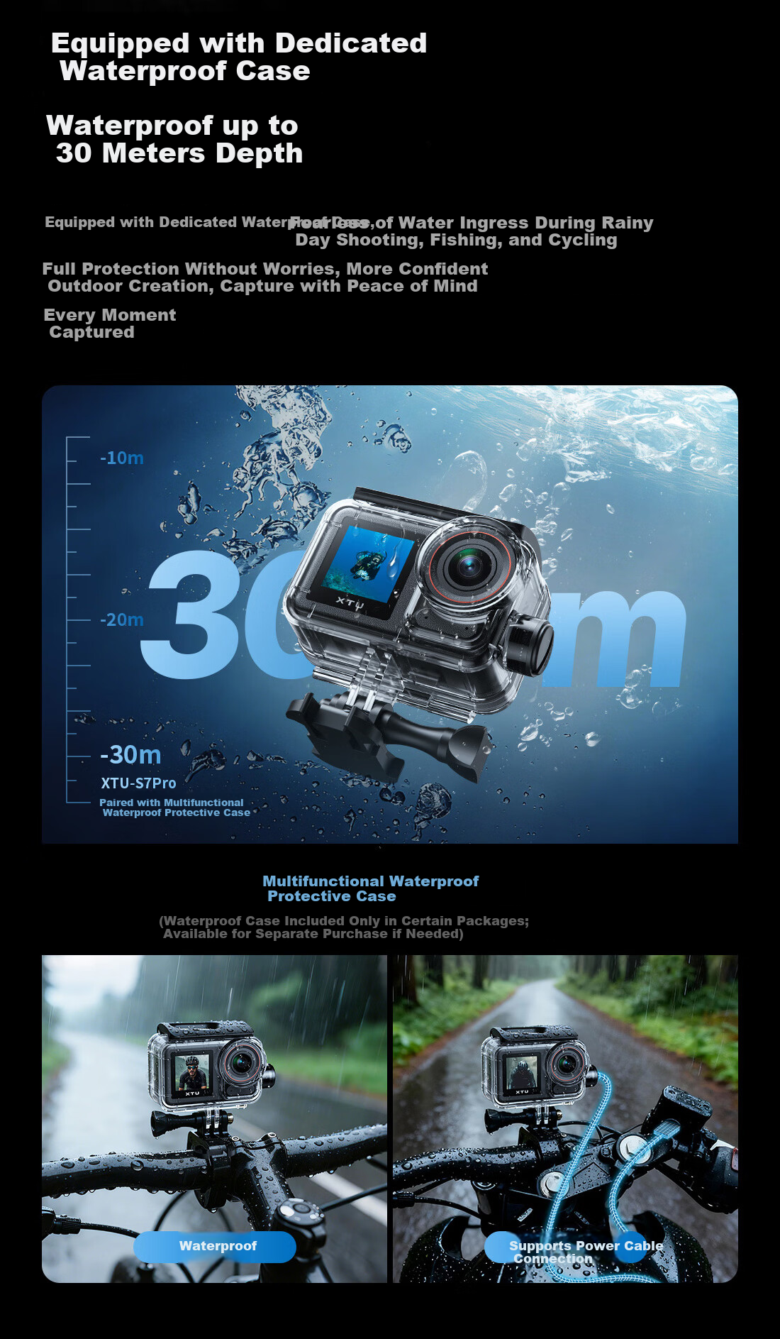 Xiaotu S7PRO 4K Sports Camera HiSilicon AI Super Stabilization Night Shooting Live Streaming Camera Official Standard Edition 23