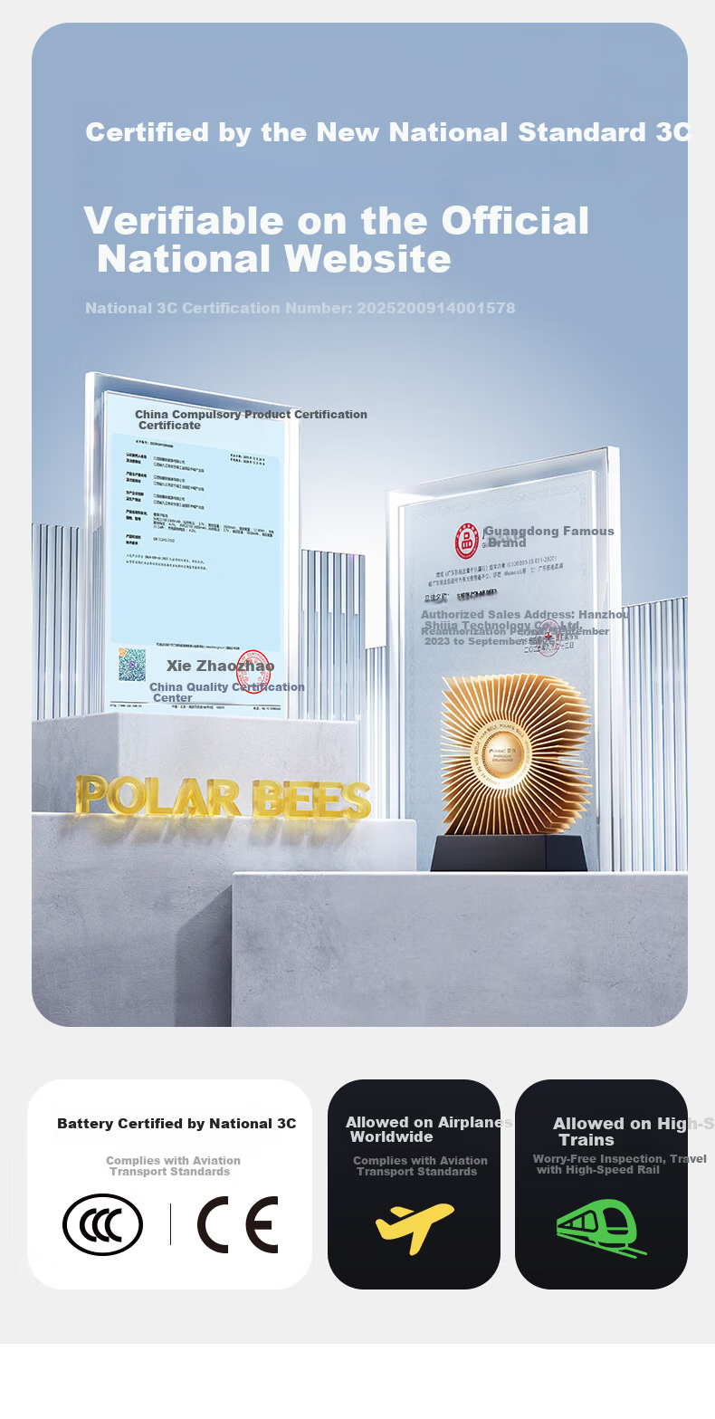 PolarBees Arctic Bee 100-Speed Hurricane Negative Ion Purification Desktop Portable Circulating Fan Silent Office Student Dorm USB Rechargeable Long Battery Life 2