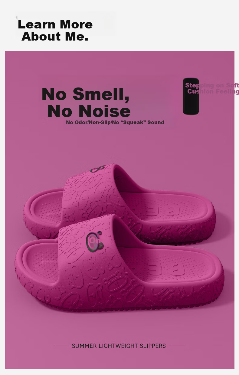 Gogaman Men's Home Shower Non-Slip Bathroom Indoor Outdoor Couple Thick Sole Silent Summer Slippers Women's Sandals 6