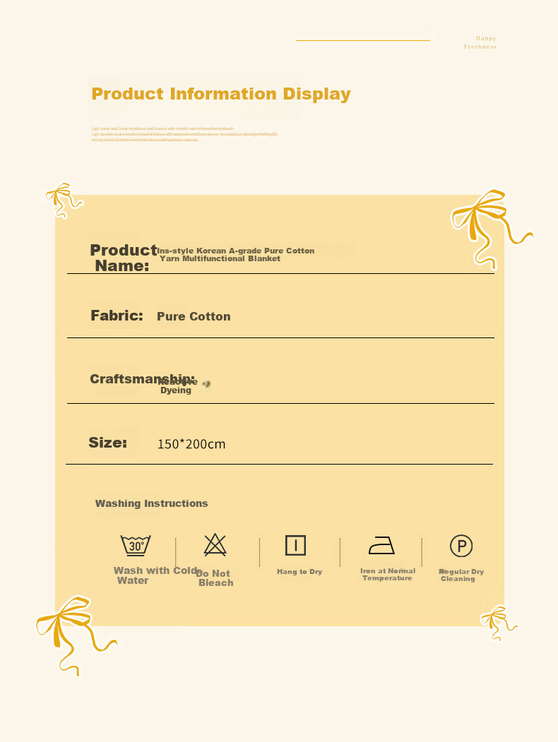 MUJI A-Class 100% Cotton Yarn Towel Blanket Quilt Four Seasons Air Conditioning Blanket Children's Nap Cover 150*200cm 13
