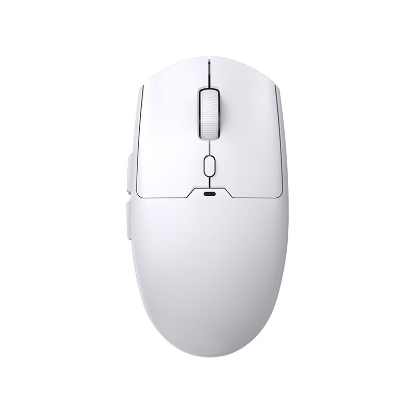AJAZZ NJ11 Tri-Mode Gaming Mouse Wired/2.4G/Bluetooth Wireless Lightweight Design White