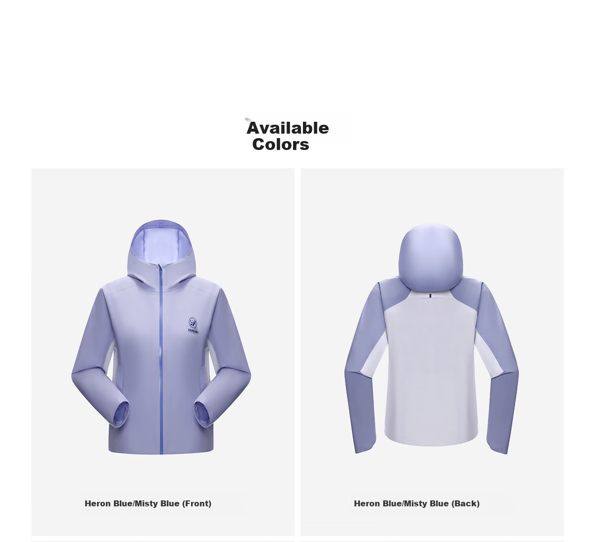 Panda Women's Lightweight Windproof Waterproof Breathable Outdoor Hiking Mountaineering Jacket 2026 Spring Summer B059 27