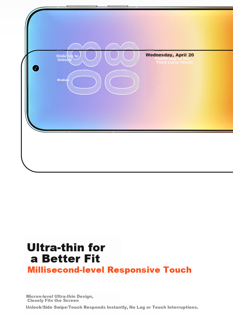 Baseus Huawei Pura90 Pro Max Tempered Glass Screen Protector Full Coverage Anti-Drop Anti-Fingerprint Film 9