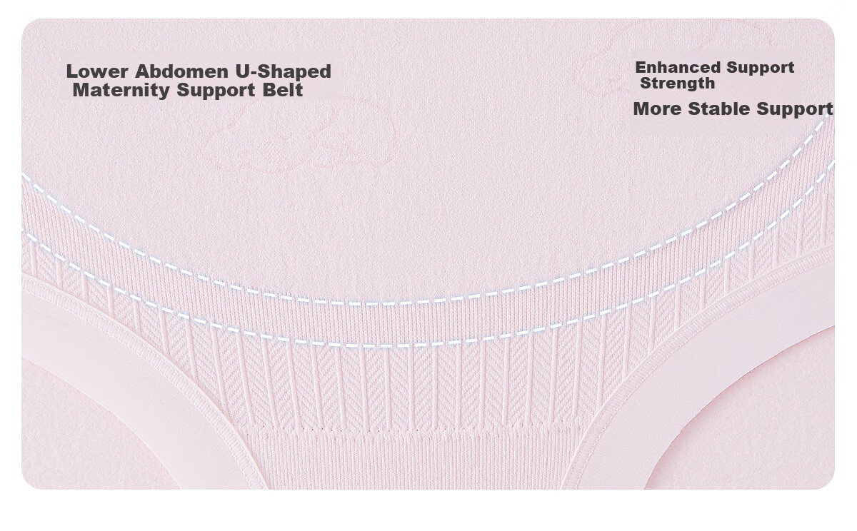 JOYNCLEON Maternity High-Waist Seamless Pregnancy Underwear 3-Pack XL Jnk198359 9
