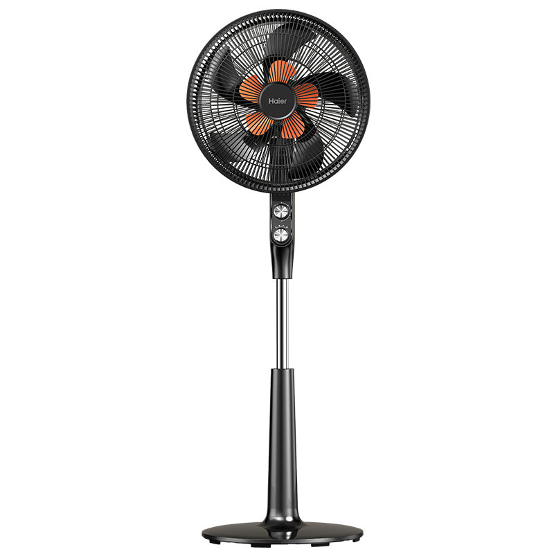 Haier Electric Fan, Floor Fan for Home Use, 10 Blades, High Airflow, Quiet Operation, Sold by JD, Oscillating Timer, Suitable for Dormitory, Living Room, Restaurant, Large Air Volume, Detachable And Washable, Ventilation Fan HFS-J4026A
