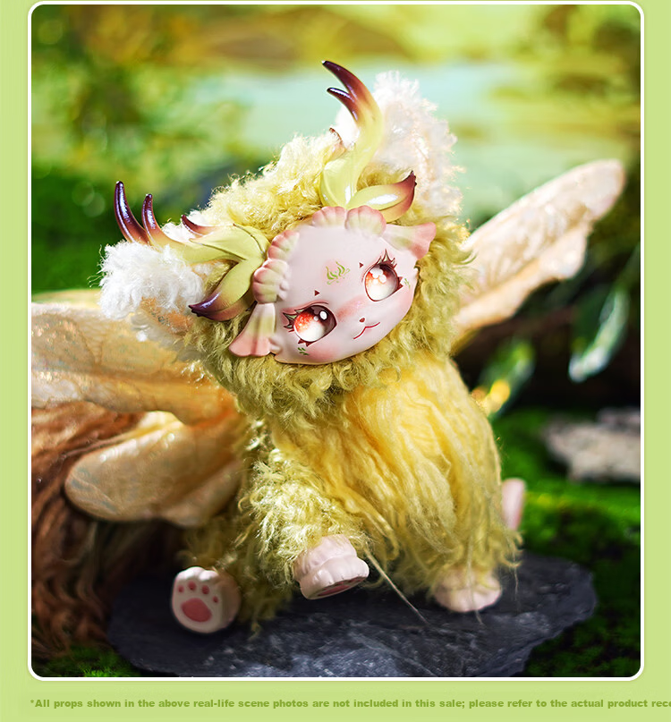 MAYTREE Trendy Blind Box Figurine PVC Plush Doll Toy Children's Day Birthday Gift for Girls 24