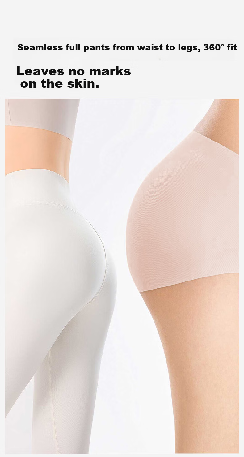 Miiow Women's Disposable Seamless Invisible Antibacterial Cotton Crotch Travel Wash-Free Underwear 5-Pack M 3