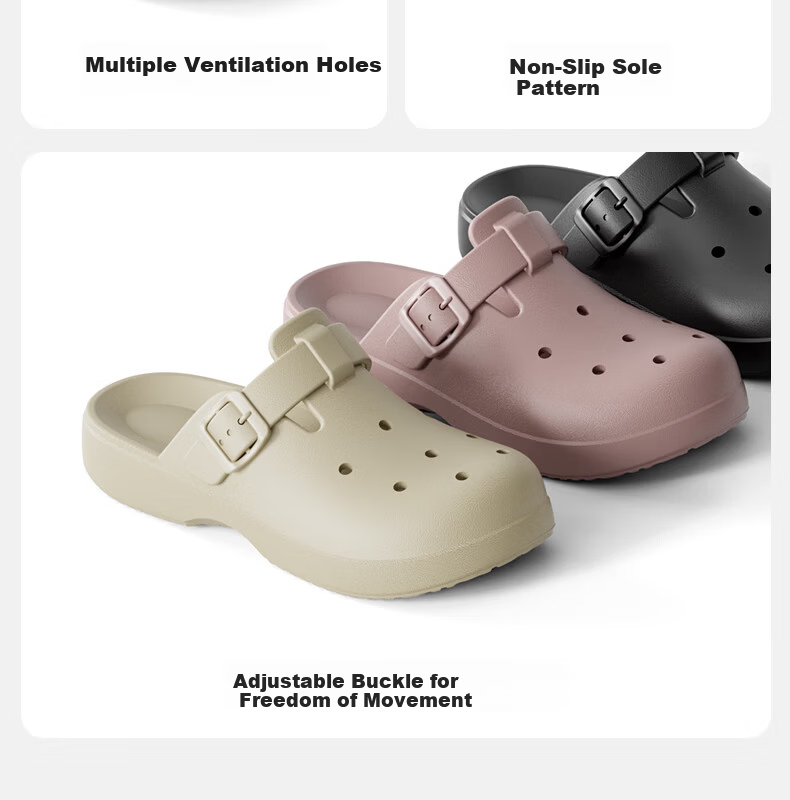 Puxiyue Women's New Birken EVA Outdoor Clogs Couple Slippers Men Lotus Mist Purple Size 35-36 14
