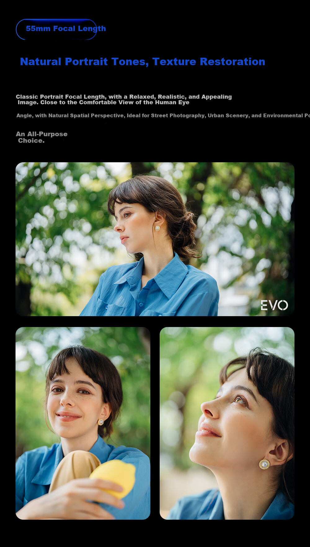 VILTROX AF 55mm F1.8 EVO FE Sony Mount Full-Frame Autofocus Large Aperture Portrait Prime Lens for a7M4 a7CII ZV-E1 Mirrorless Cameras 6