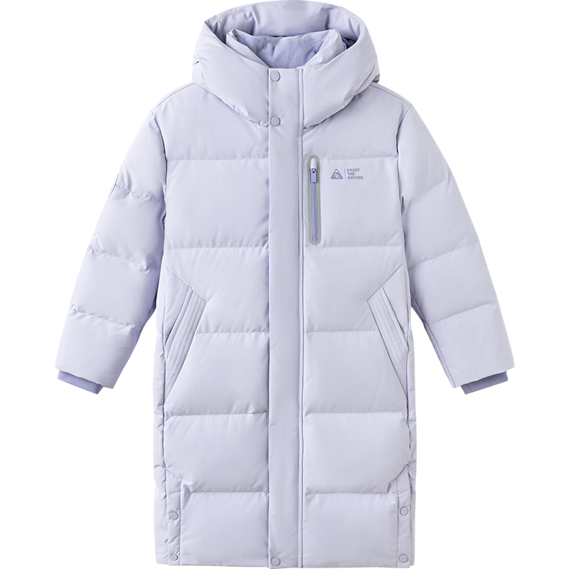 BALABALA Kids Down Jacket Boys Girls 2025 New Winter Thick Warm Long Parent-Child Coat