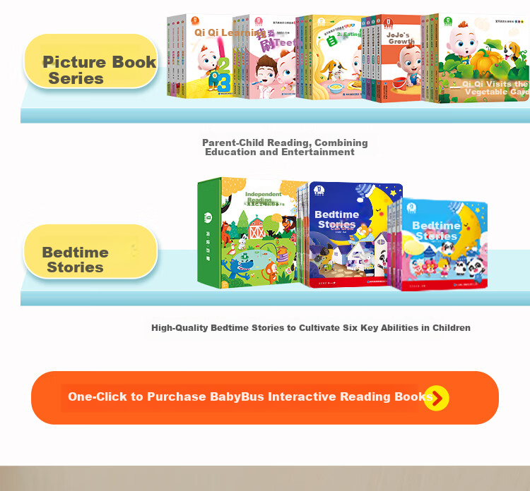 BabyBus Baby Bus 2-6 Years Science Enlightenment Dual Encyclopedia Set Children's Day Gift 7