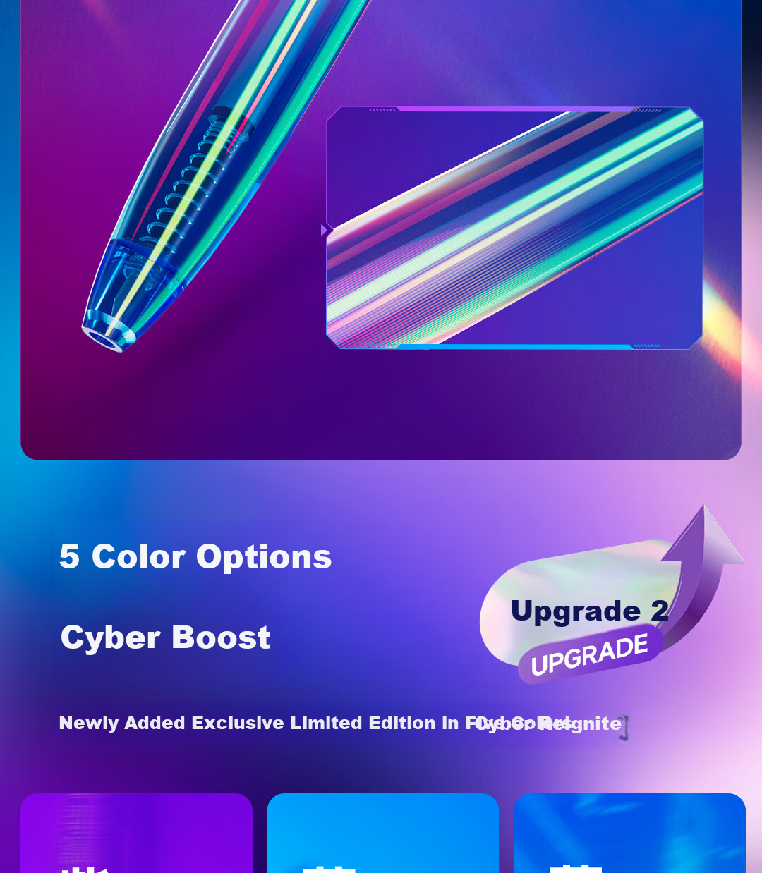 Dianshi Cyber Limited Edition Time Capsule Retractable 0.5mm Black Gel Pen High-Value Student Writing Practice Pen 0154A2Plus [Blue-Green Barrel] 1 Pen 2 Refills 4