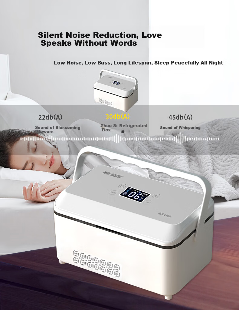 Xinxianglian Growth Hormone Chinese Herbal Medicine, Large Capacity Long-Lasting Cold Storage, Constant Temperature Box for Insulin Storage, Refrigerator Container 13