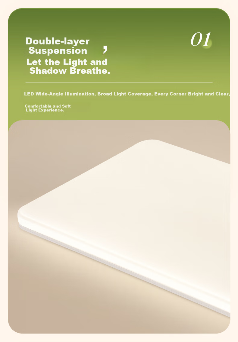 NVC Ceiling Light Living Room Main Light Bedroom Full Spectrum 2026 New Model Snow White 4 Smart Version with Installation 3