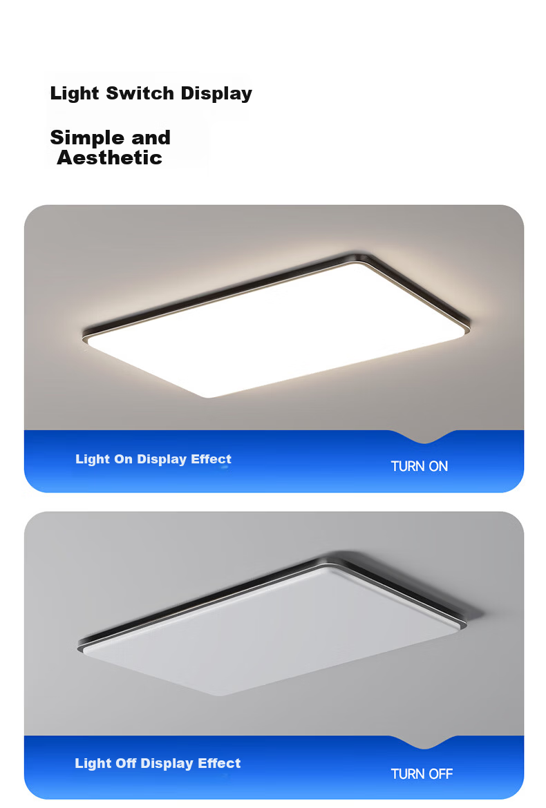 HP Pure Light Eye Protection Ceiling Lamp Modern Simple Whole House Lighting Set Three Bedrooms Two Living Rooms with Fan Zhenzhiguang 20