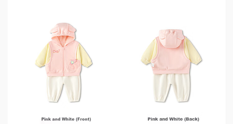 Balabala [balaOne] Kids Clothing Children's Set Boys and Girls 2026 Spring 2-Piece Faux Two-Piece Set 10