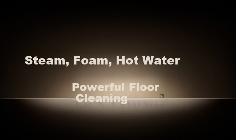 Mijia Xiaomi Floor Washer 5Pro 160℃ Steam Sterilization 26kPa Strong Suction Home Floor Washer and Mop 100℃ Boiling Water Self-Cleaning Anti-Tangle 15