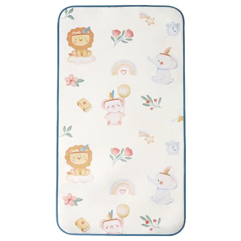Betis Baby Breathable Ice Silk Cooling Mat Toddler Kindergarten Nap Bed Mat Forest Adventure 100*56cm