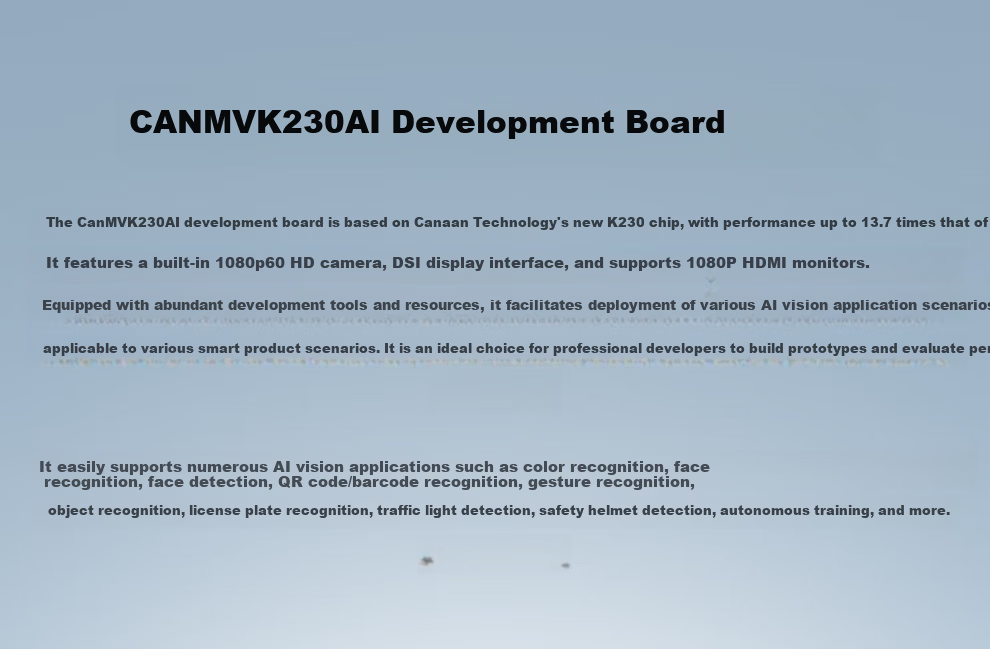 ChuangLeBo K230 Development Board CanMV K230 3.0 AI Development Board Vision Recognition Module Camera Artificial Intelligence 2