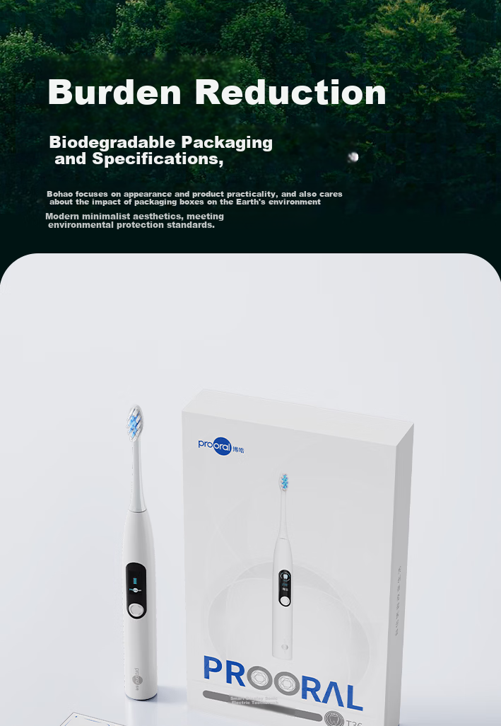 Bohao T36 Electric Toothbrush Smart Sonic with Screen Adult Automatic Toothbrush Price Guarantee 618 14