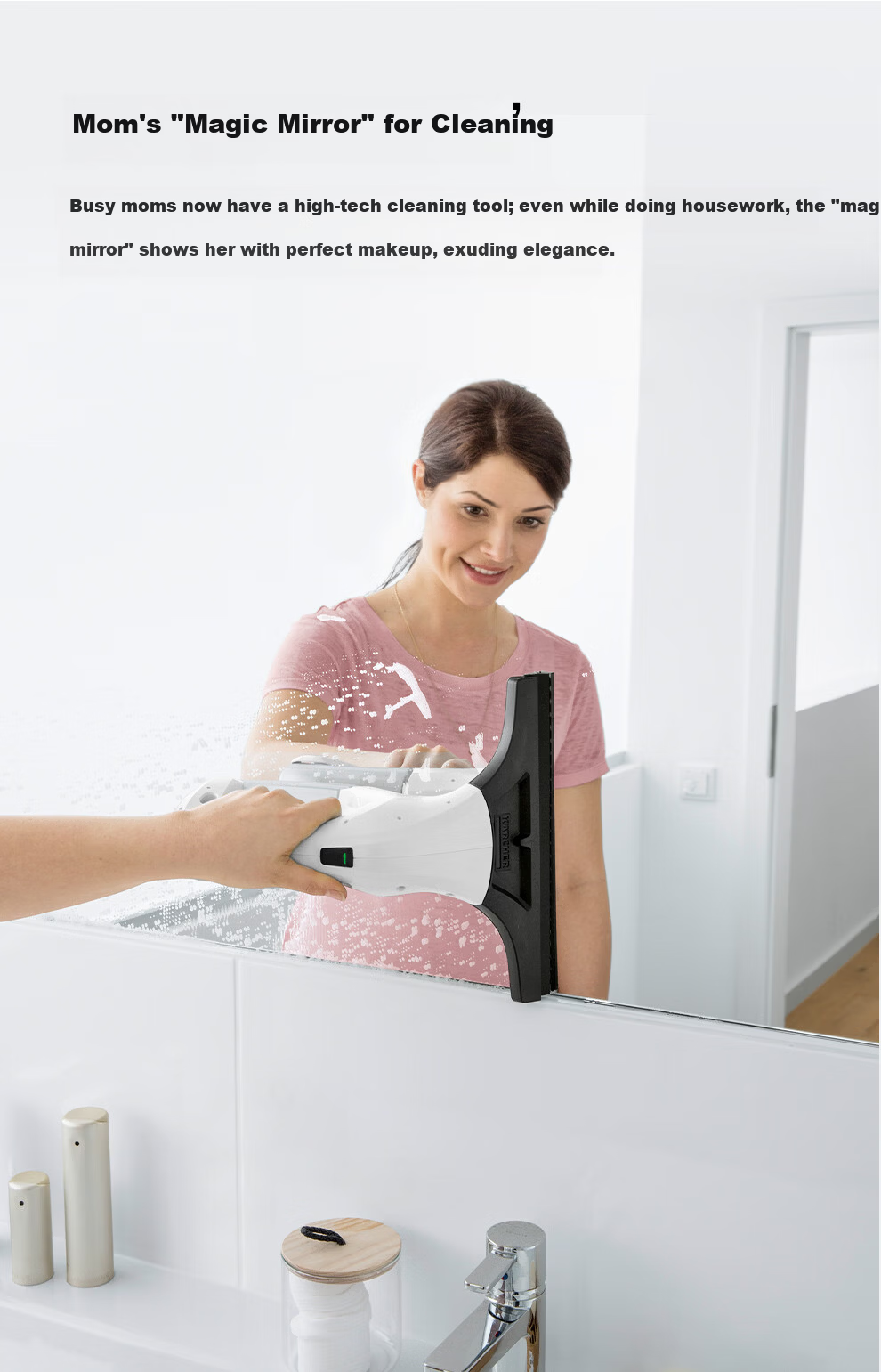 KARCHER Germany Karcher WV1 Handheld Wireless Electric Window Cleaner Glass Squeegee Surface Cleaner Tile Scraper Suction All-in-One 12