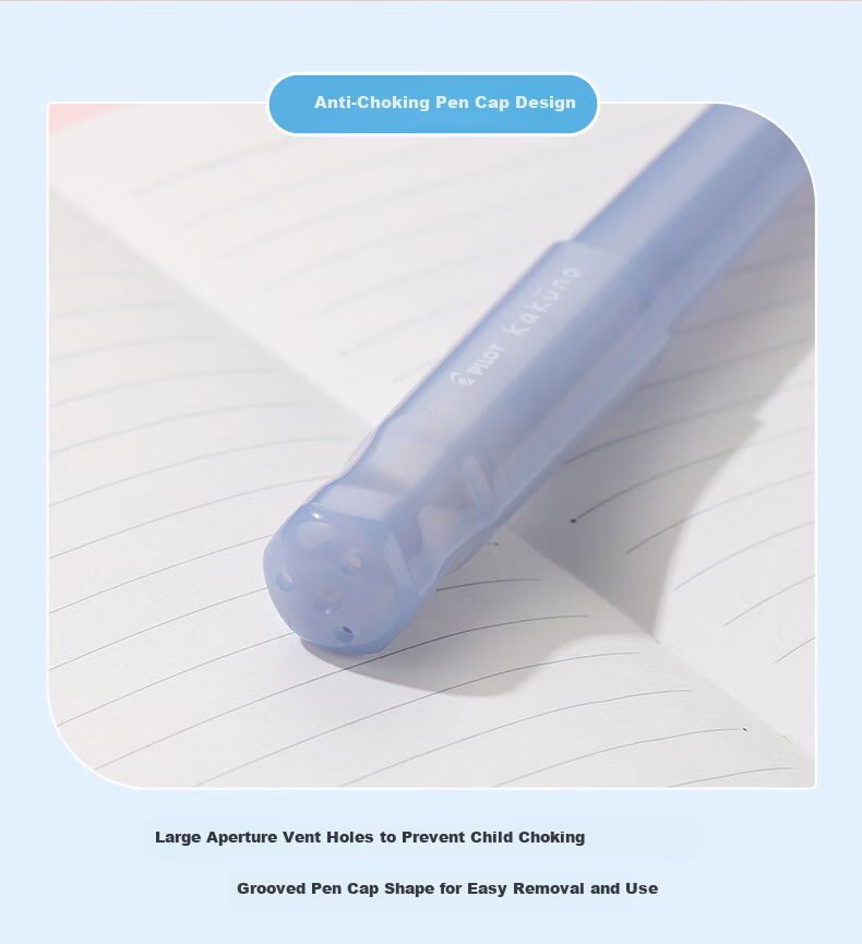 PILOT KAKUNO Fantasy Series Smile Fountain Pen for Elementary Students Grades 3-6 Refillable Ink Cartridge Children's Calligraphy Pen CA.FKA1SRMDIM-IC-ZH M Nib Fantasy Ivory White 7