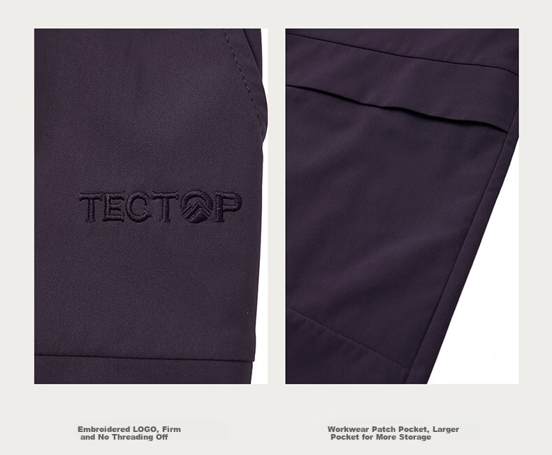 TECTOP Water-Repellent Breathable Quick-Dry Tactical Pants for Women Outdoor Hiking Mountaineering Long Pants 14