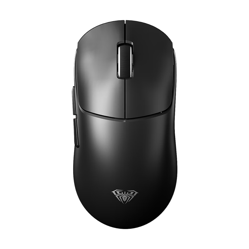 AULA SC580EVO Wireless Mouse Dual 8K AL530 Controller Lightweight Ergonomic Gaming Office Wired 2.4G Bluetooth Tri-mode Long Battery Life Black