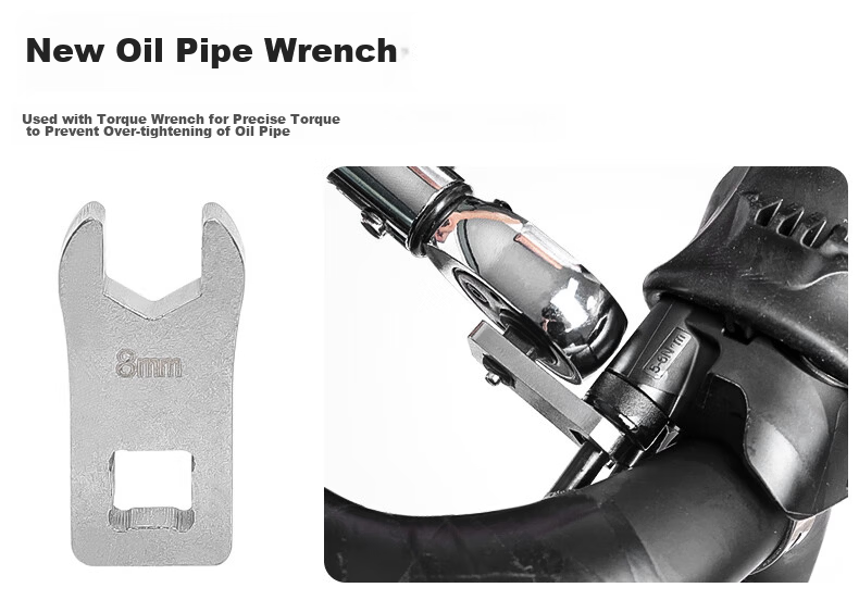 LEBYCLE Mountain Road Bike Torque Wrench Hex Head Torque Ratchet Specialized Repair Tool Set 2-24NM 1