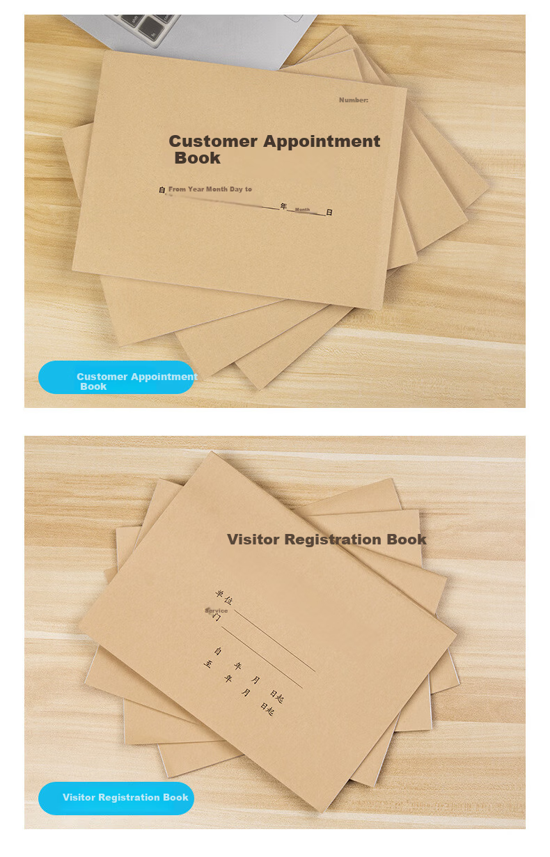 Chaoyou A4 Multifunctional Leather Document Folder Clipboard Notebook Manager Folder Approval File Work Contract Customizable Name A4 Black Folder 4