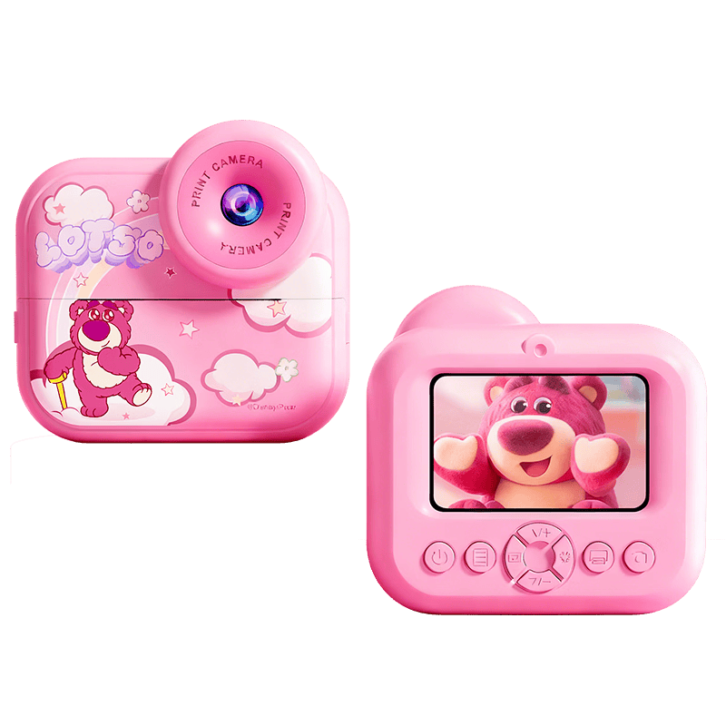 Disney Children's Camera, High-Definition Photo And Video Instant Camera, CCD Digital Camera, Toy for Boys And Girls, Birthday Gift