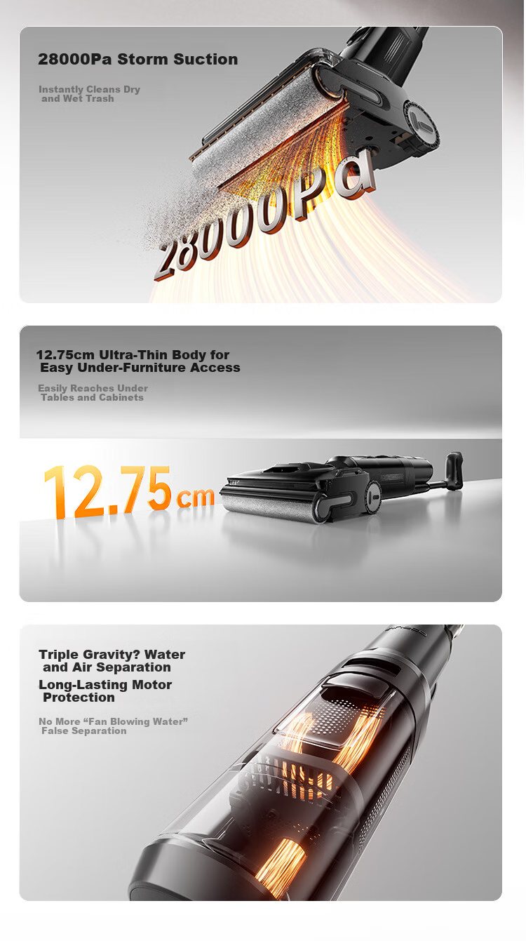 TINECO Multi-Functional Version, 1 Machine 5 Uses, Household Floor Washer, All-In Mop And Vacuum, Automatic Cleaning Floor Sweeping Robot, Integrated Mopping And Washing Machine 17