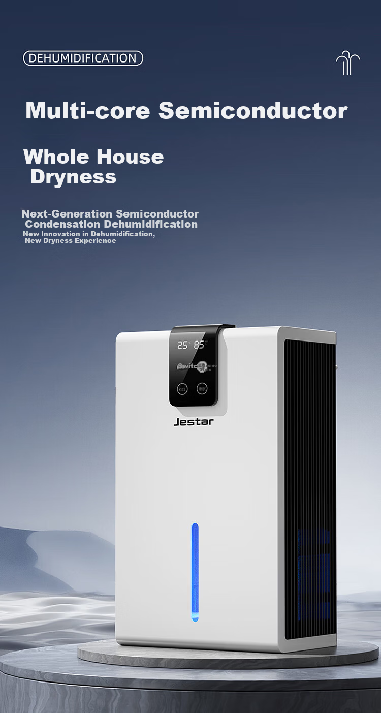 Jiesida Dehumidifier Air Purifier Dual-Core Industrial Basement Moisture Absorber Drying Machine 3