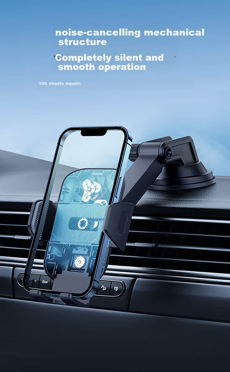 BASEUS Car Phone Holder Dashboard Navigation Suction Mount for Ride-Hailing and Trucks 2026 New Model 8