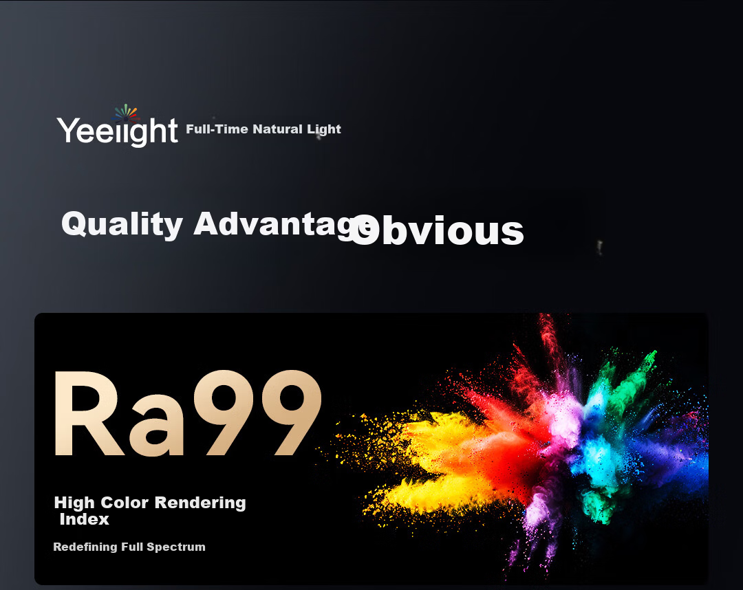 Yeelight Smart LED Dimmable Recessed Downlight Anti-Glare Full Spectrum Eye Protection Spotlight M4 Plus Upgrade 2.0 2