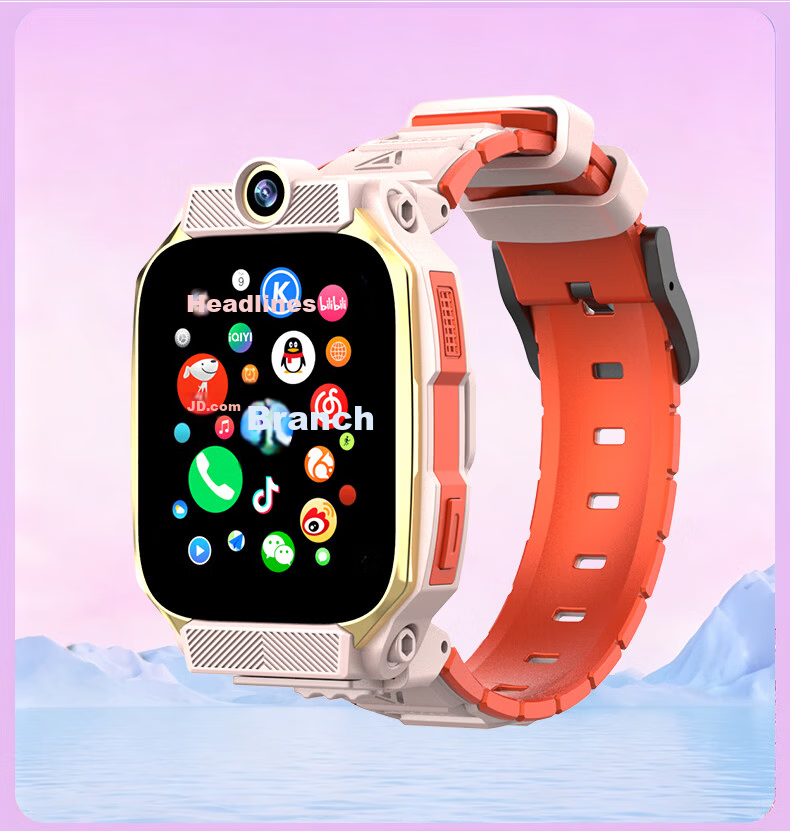 HAOXUEXI Smart Kids Phone Watch 5G Full Network Positioning Flip Waterproof WeChat for Boys and Girls Elementary and Middle School 16