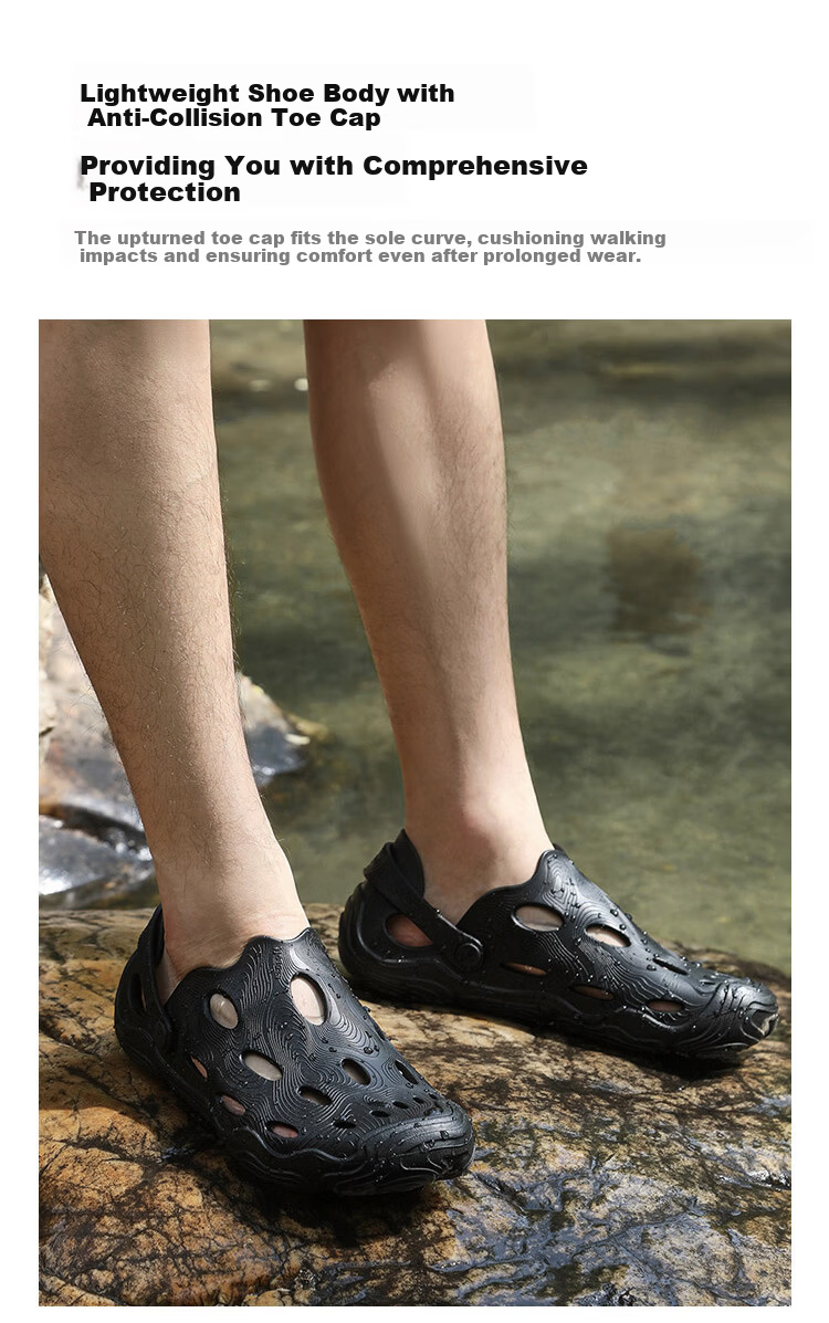 Coqui New Venom Men's Creek Shoes Outdoor Slip-On Sandals Gray 43 CQ2519 12