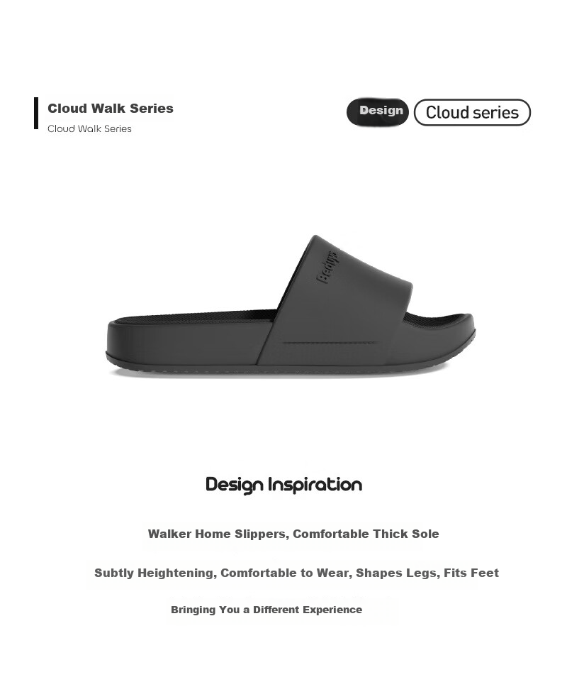 Beiduo Yang Couple Slippers Men Home Indoor Antibacterial Bathroom Shower Non-slip Thick Sole Sandals Women Outdoor Wear Off-white 42-43 2